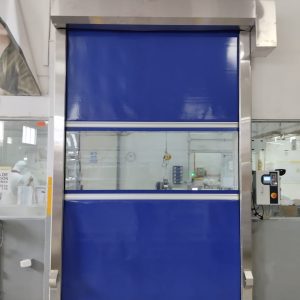 PUERTA RAPIDA ENROLLABLE DE PVC